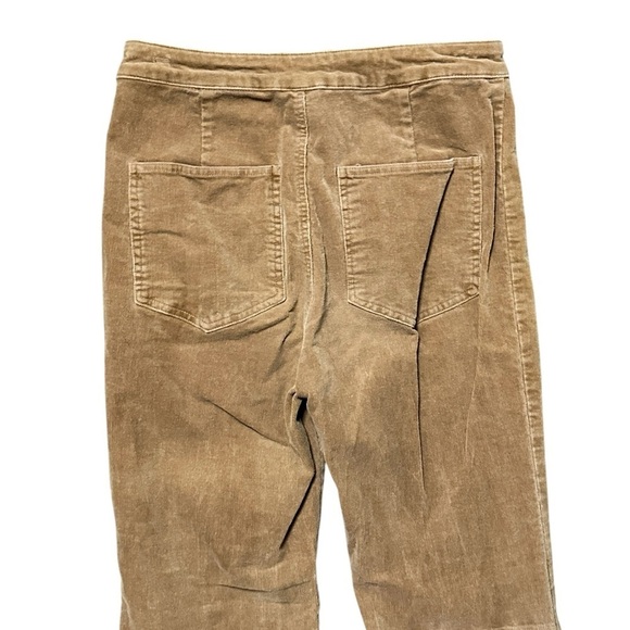 By Together Boutique Tan Corduroy Flare Pants Size Small - Picture 5 of 6